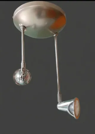 Lámpara de techo colgante doble