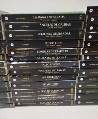LIBROS HEREJIA DE HORUS COLECCIÓN COMPLETA