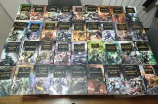 LIBROS HEREJIA DE HORUS COLECCIÓN COMPLETA