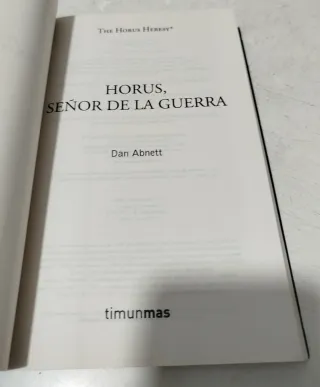 LIBROS HEREJIA DE HORUS COLECCIÓN COMPLETA
