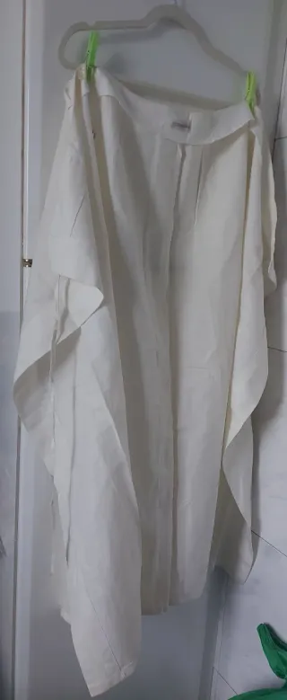 Falda pareo lino nueva