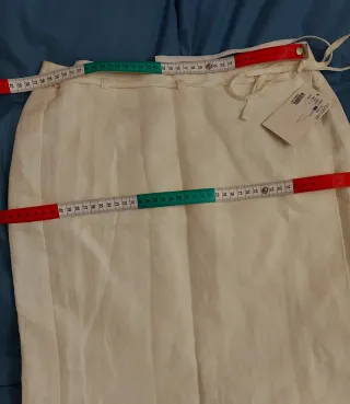 Falda pareo lino nueva