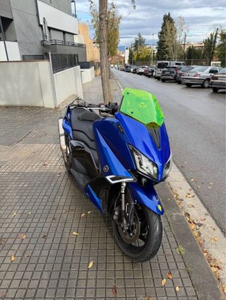 Cúpula Yamaha TMAX 530 Azul/Verde