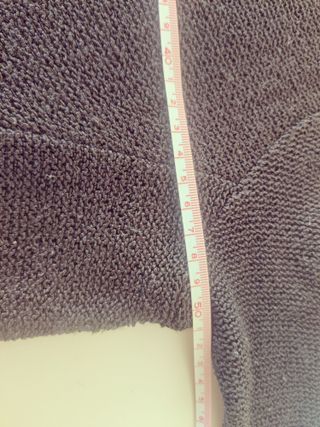 OFERTA 3 X 2 Jersey negro punto flores blanco