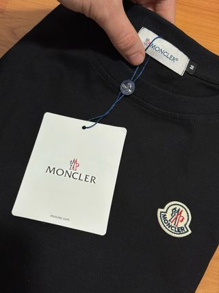 Camiseta Moncler Hombre Negra