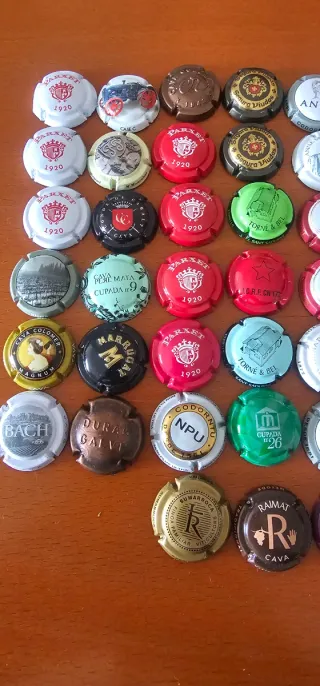 Chapas de Cava Colección Variada