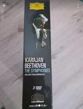 Cofanetto 3 DVD Karajan Beethoven