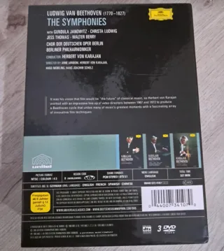 Cofanetto 3 DVD Karajan Beethoven