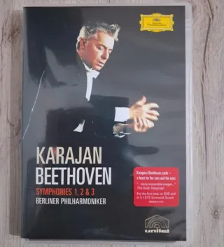 Cofanetto 3 DVD Karajan Beethoven