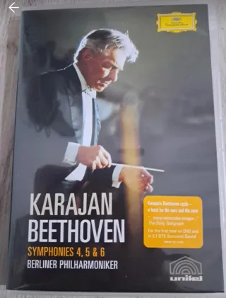 Cofanetto 3 DVD Karajan Beethoven