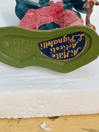 Pastore presepe in plastica