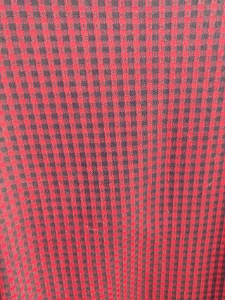 OFERTA 3 X 2 Jersey cuadros rojo y negro