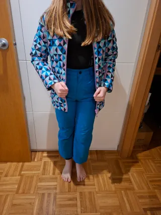 Abrigo nieve infantil T 134/140