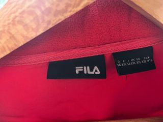 Chaqueta Fila Hombre Roja