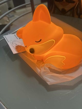 Luce notturna volpe in silicone morbido