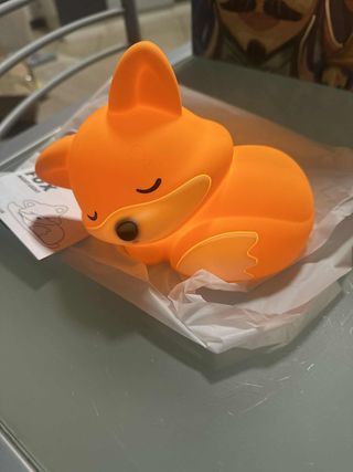 Luce notturna volpe in silicone morbido