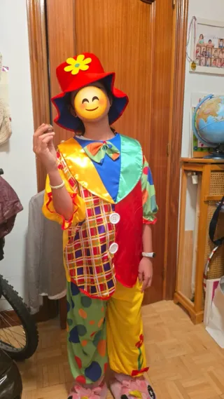 Disfraz Payaso Adulto Talla Única