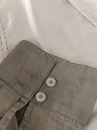 OFERTA 3 X 2 Camisa H&M degradado verde y beige