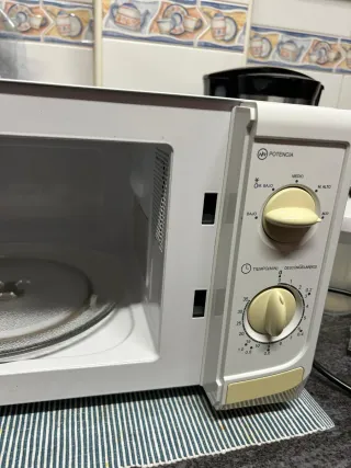 Microondas blanco