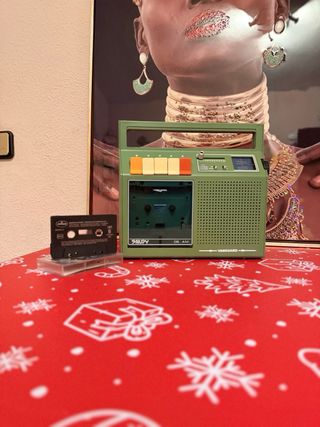 Snupy Radio Cassette Verde