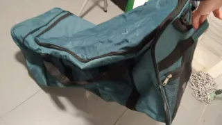 Bolsa de viaje con ruedas plegable