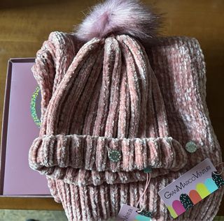 Set Sciarpa e Cappello Gian Marco Venturi Rosa