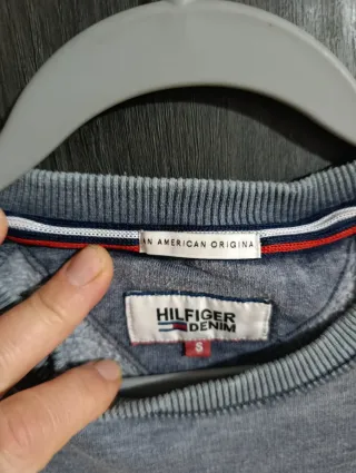 Sudadera hombre azul grisáceo con bolsillo