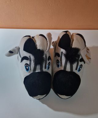 Pantofole Juventus a forma di zebra 39-40