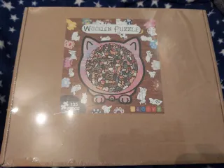 Puzzle de Madera Gatos 135 Piezas