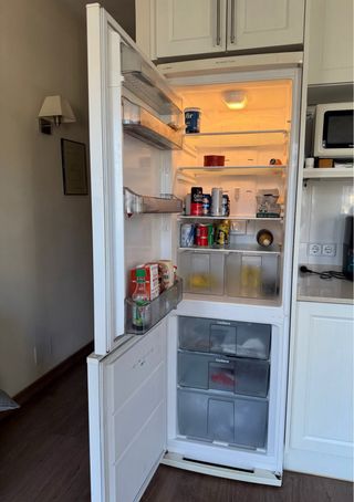 Nevera Combi Blanca
