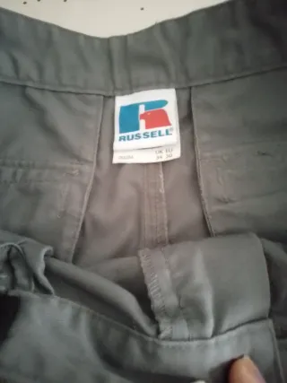 Bermuda Russell Talla 50 Gris Hombre