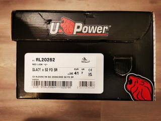 Zapatos de seguridad blancos talla 41