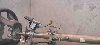 Volante y eje columna dirección Nissan Terrano II.