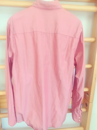OFERTA 3 X 2 Camisa rosa coral manga larga unisex