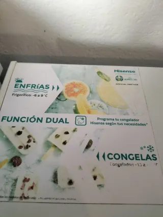 Congelador Hisense Blanco
