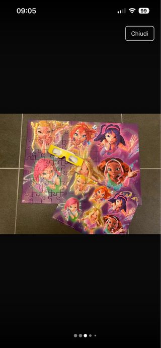 Puzzle Winx 3D