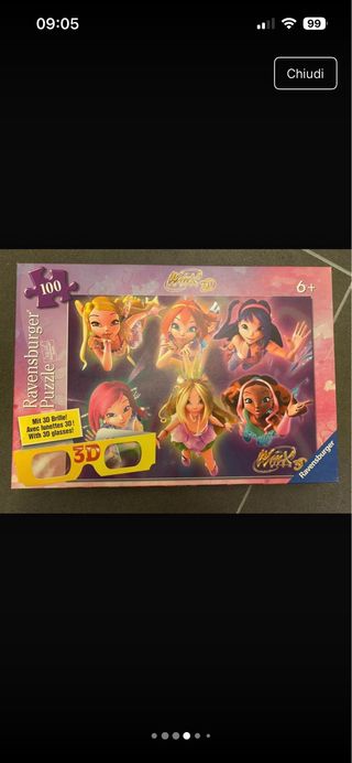 Puzzle Winx 3D