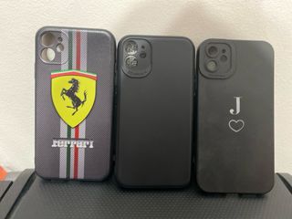 3 Fundas iPhone 11 Ferrari