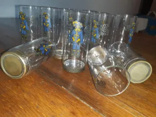 Lote 12 Vasos Vodka Vintage