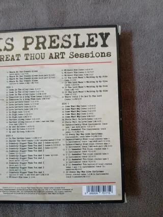 Elvis Presley  How Great Thou Art Sessions ftd