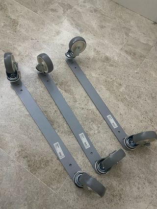 Soportes con ruedas para KALLAX IKEA