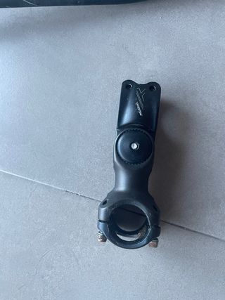 Manillar y potencia de bicicleta