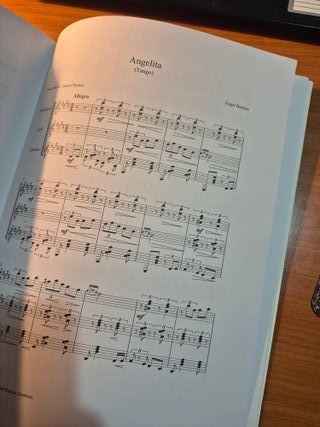 Partitura Angelita de Ángel Barrios
