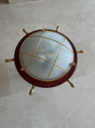 Lámpara de dormitorio estilo timón