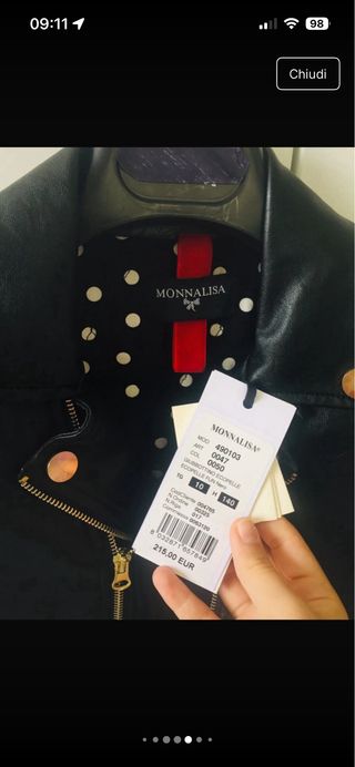 Completo Monnalisa: Giacca e Stivali in Pelle