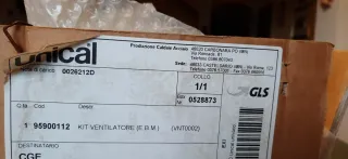 Kit ventilatore Unical