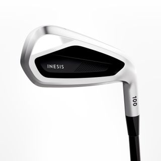 MEDIO JUEGO DE GOLF 6 PALOS DIESTRO GRAFITO - INESIS 100