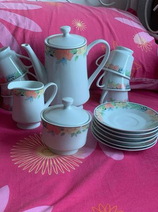 Juego de café de 6 piezas