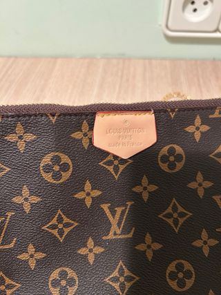 Bolso Louis Vuitton Monogram Marrón Dorado