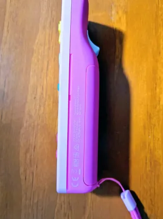 Mando Wii Nintendo Rosa Princesa Peach